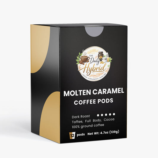 Molten Caramel Coffee Pods (Dark Roast)
