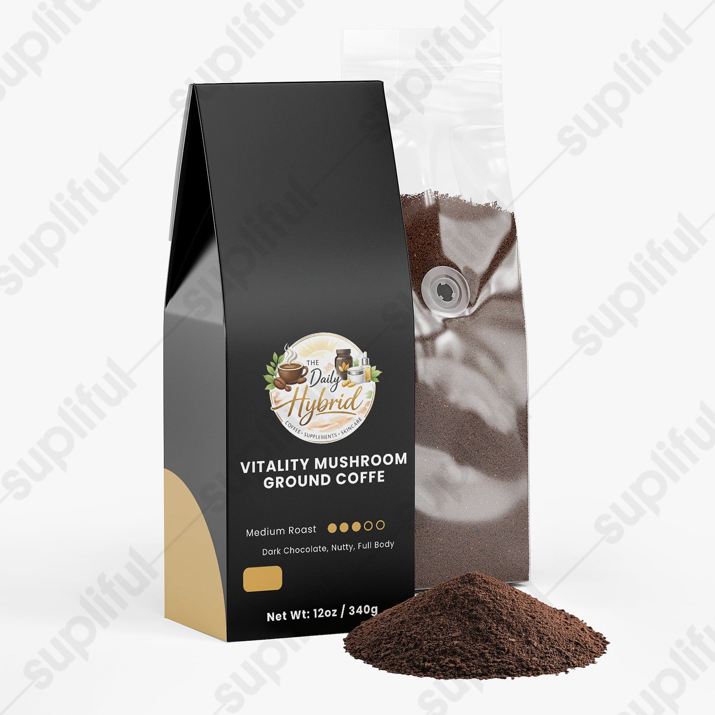 Vitality Mushroom Coffee (Medium Roast)