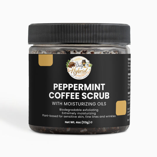 Peppermint Coffee Scrub