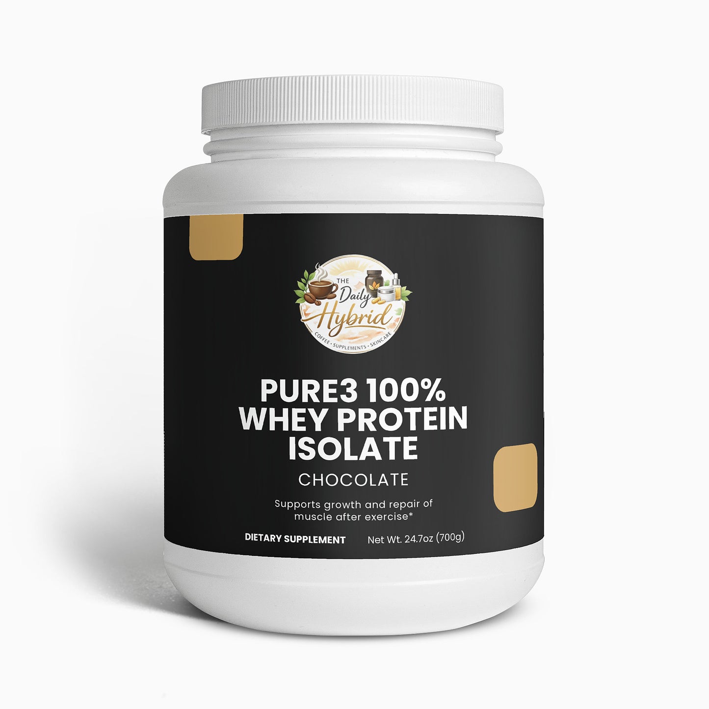 Pure3 100% Whey Protein Isolate (Vanilla)