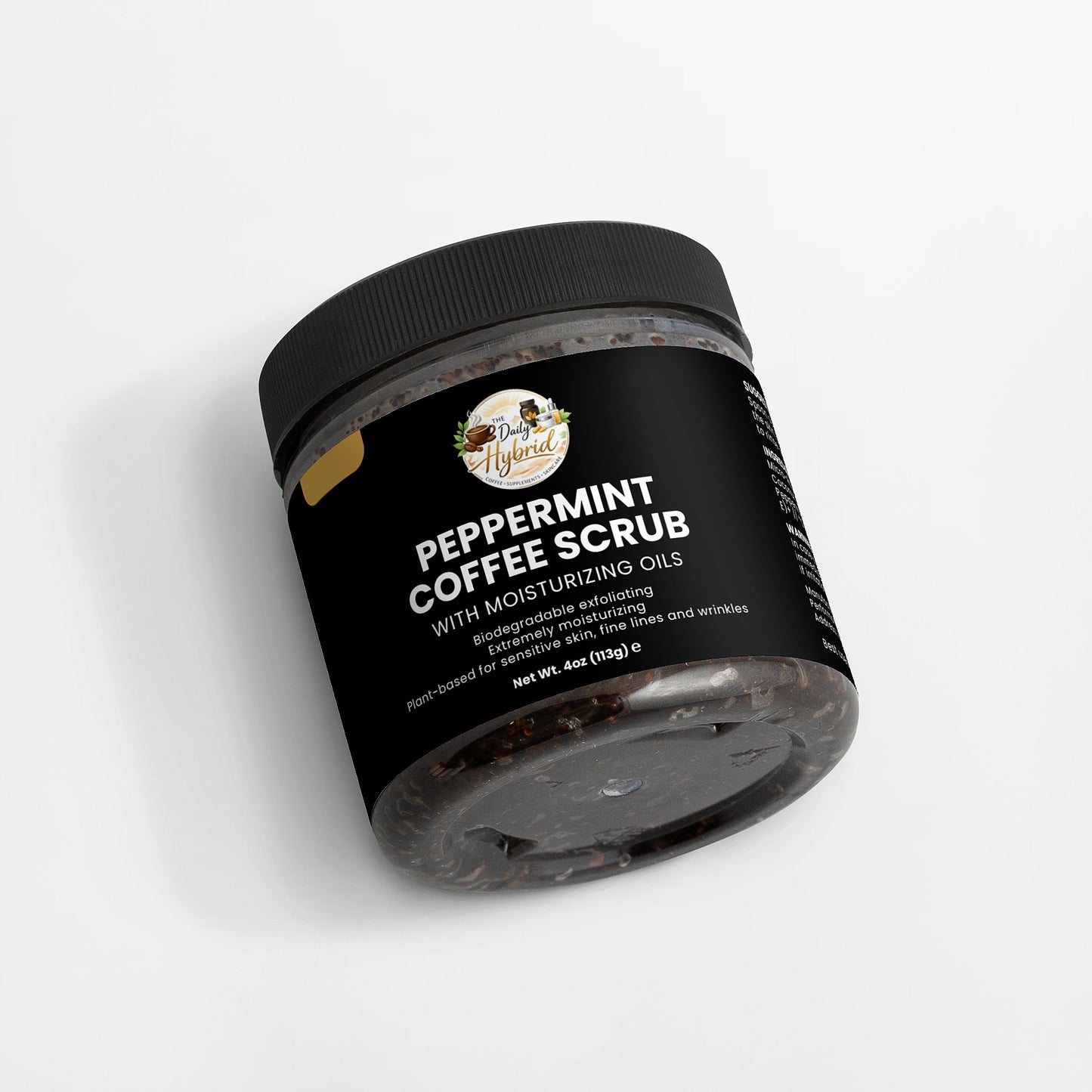 Peppermint Coffee Scrub