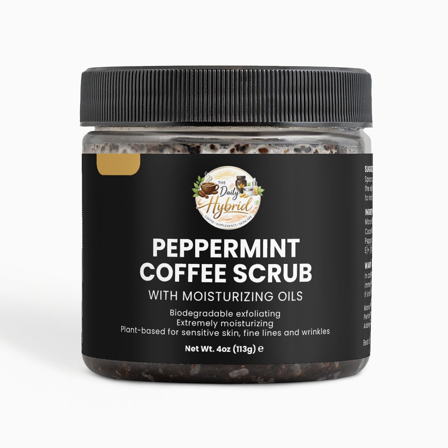 Peppermint Coffee Scrub