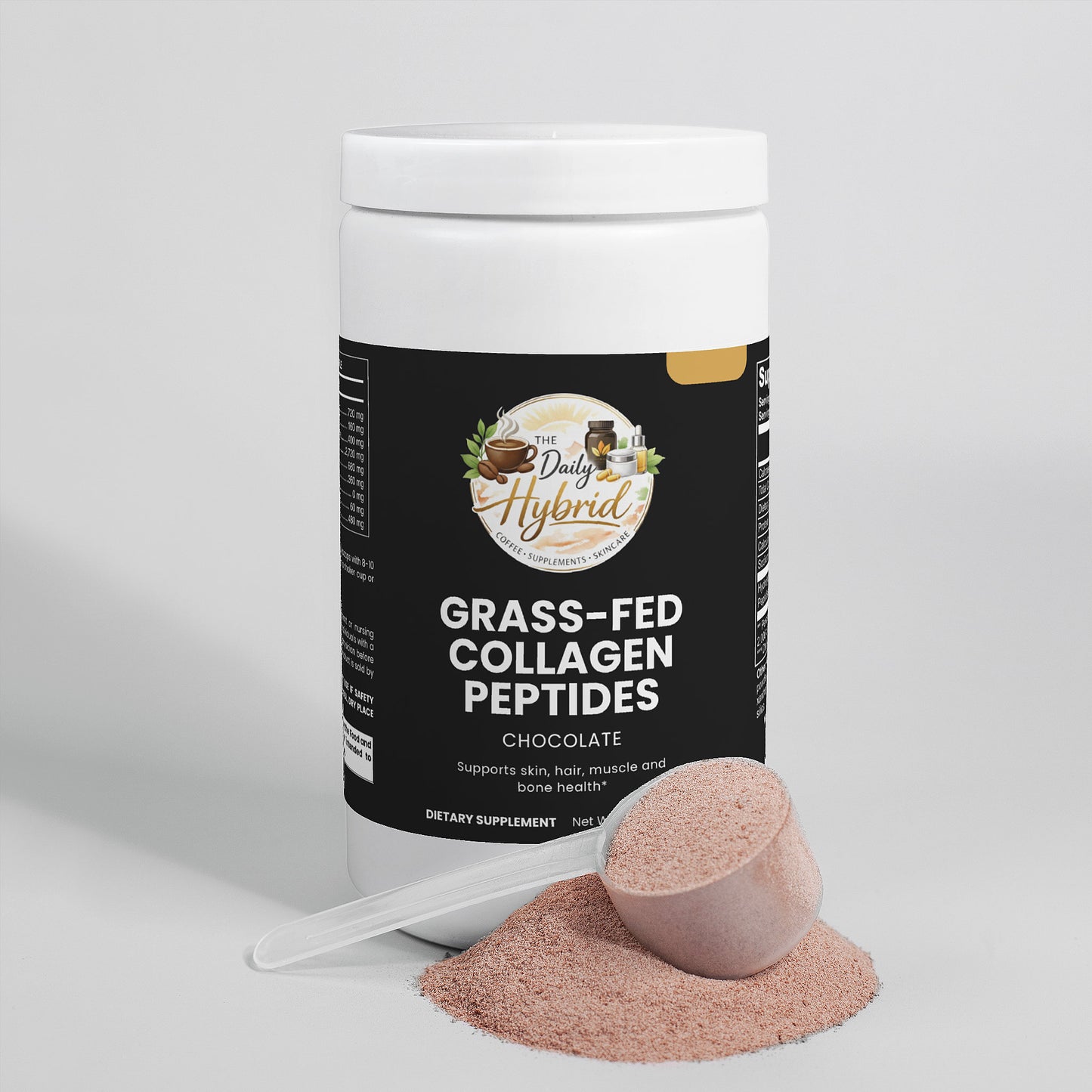 Grass-Fed Collagen Peptides Powder (Chocolate)