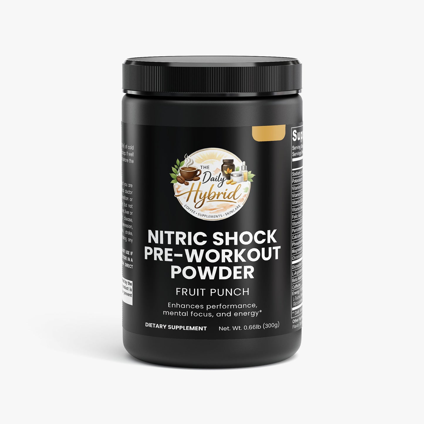 Nitric Shock Pre-Workout Powder (Fruit Punch)