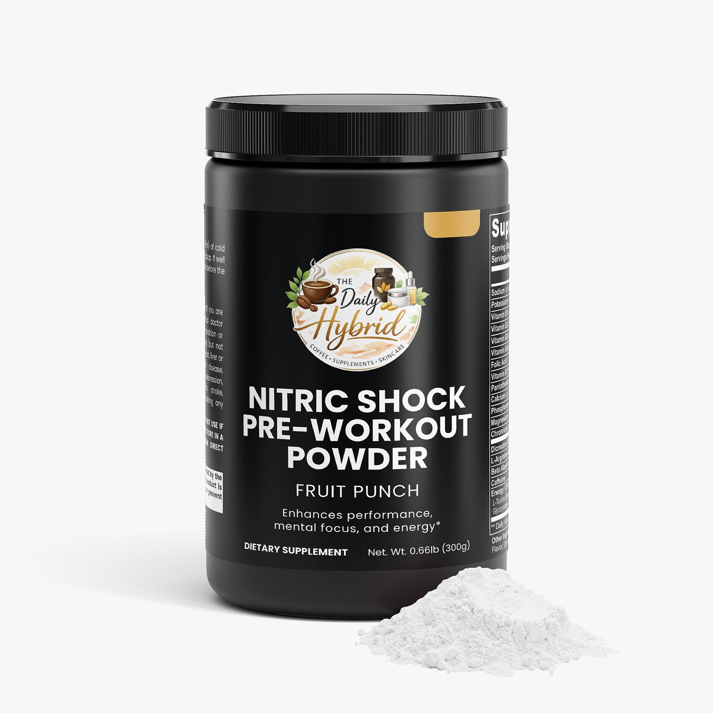 Nitric Shock Pre-Workout Powder (Fruit Punch)