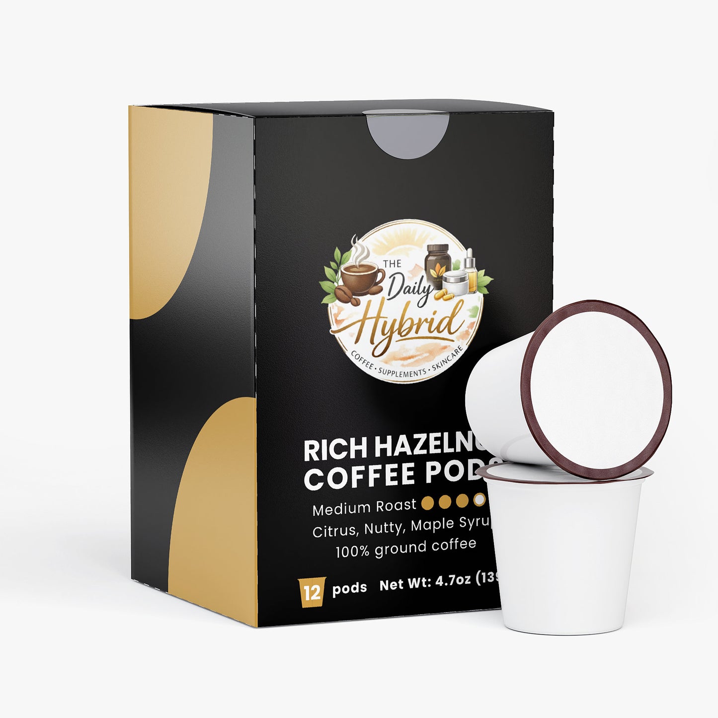 Rich Hazelnut Coffee Pods (Medium Roast)