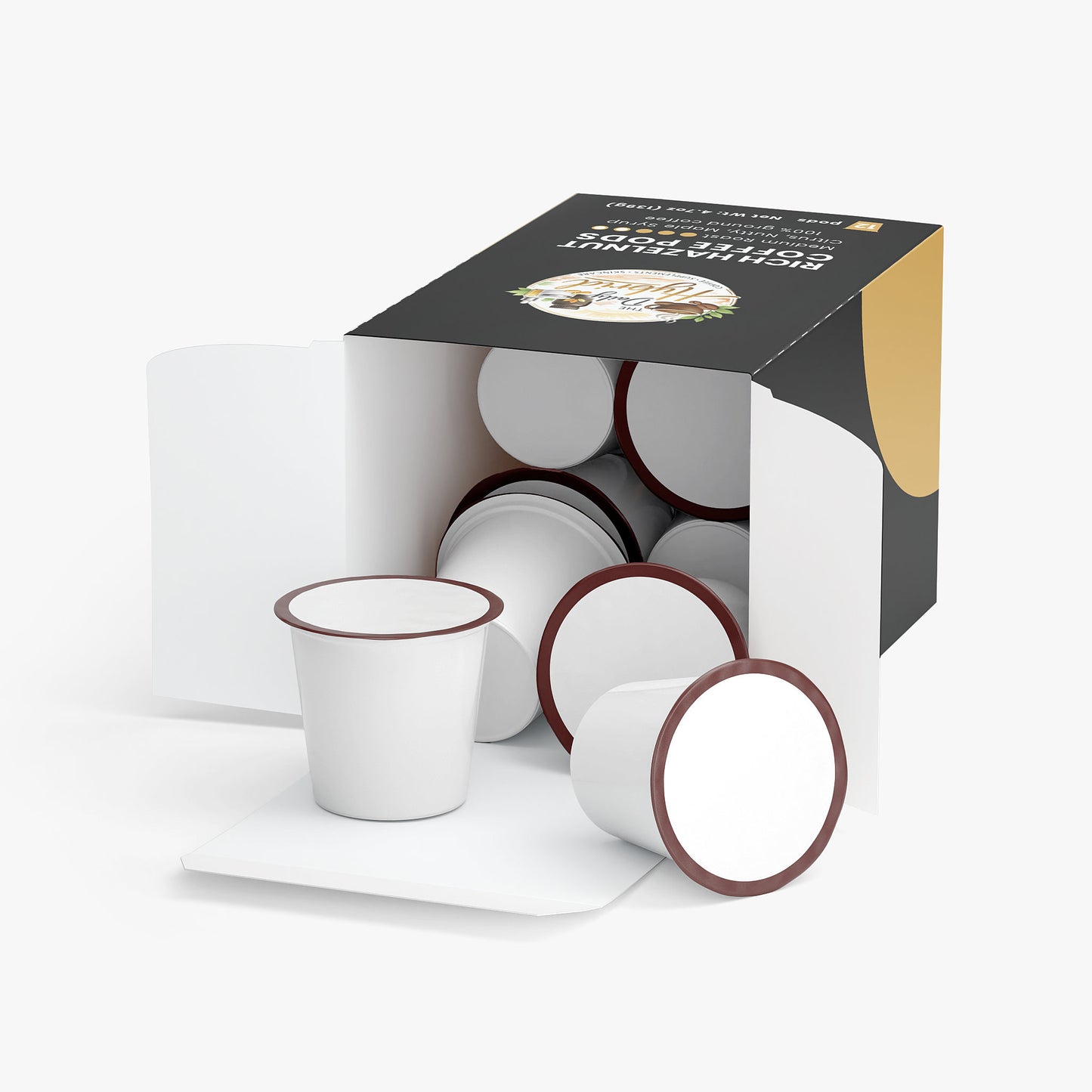 Rich Hazelnut Coffee Pods (Medium Roast)