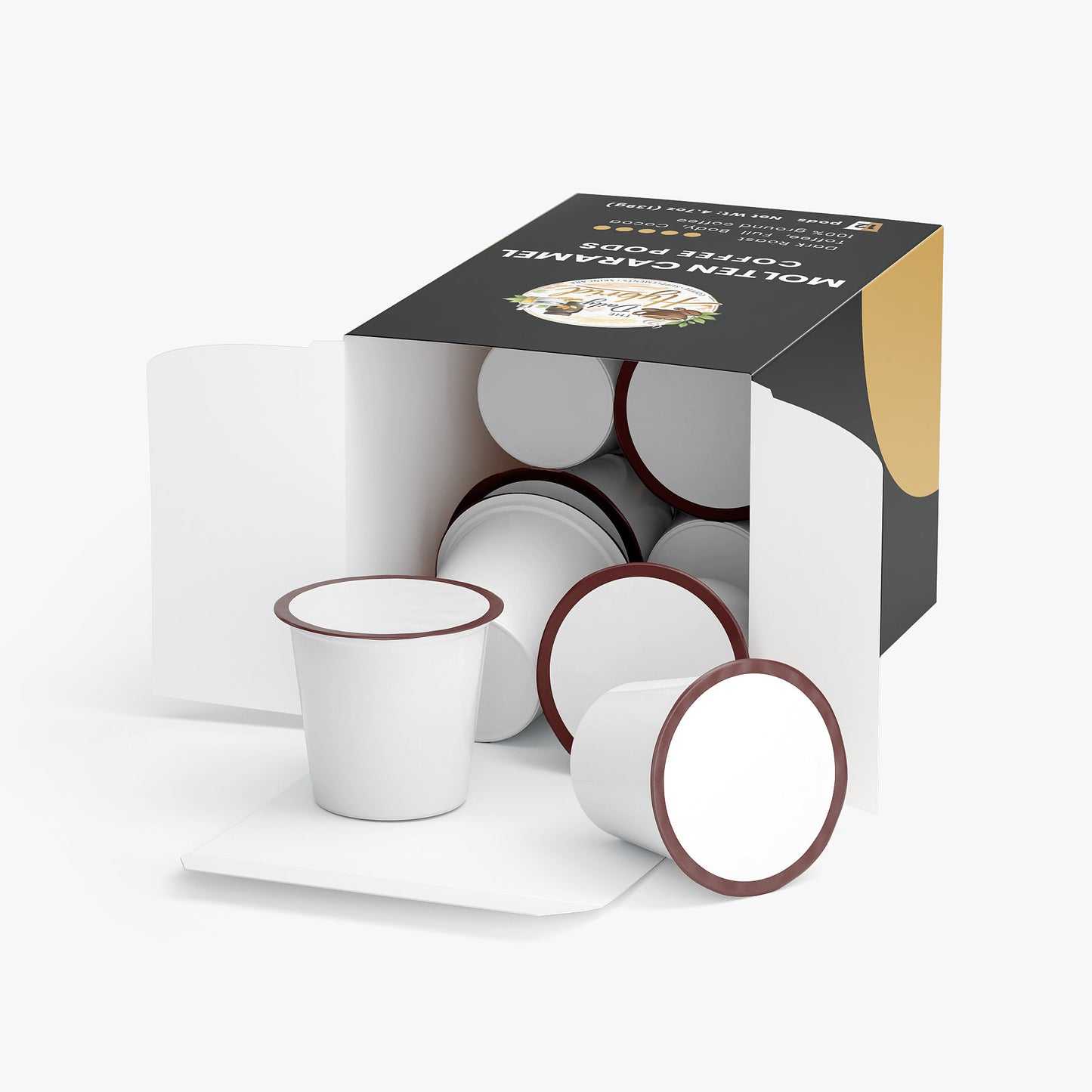 Molten Caramel Coffee Pods (Dark Roast)