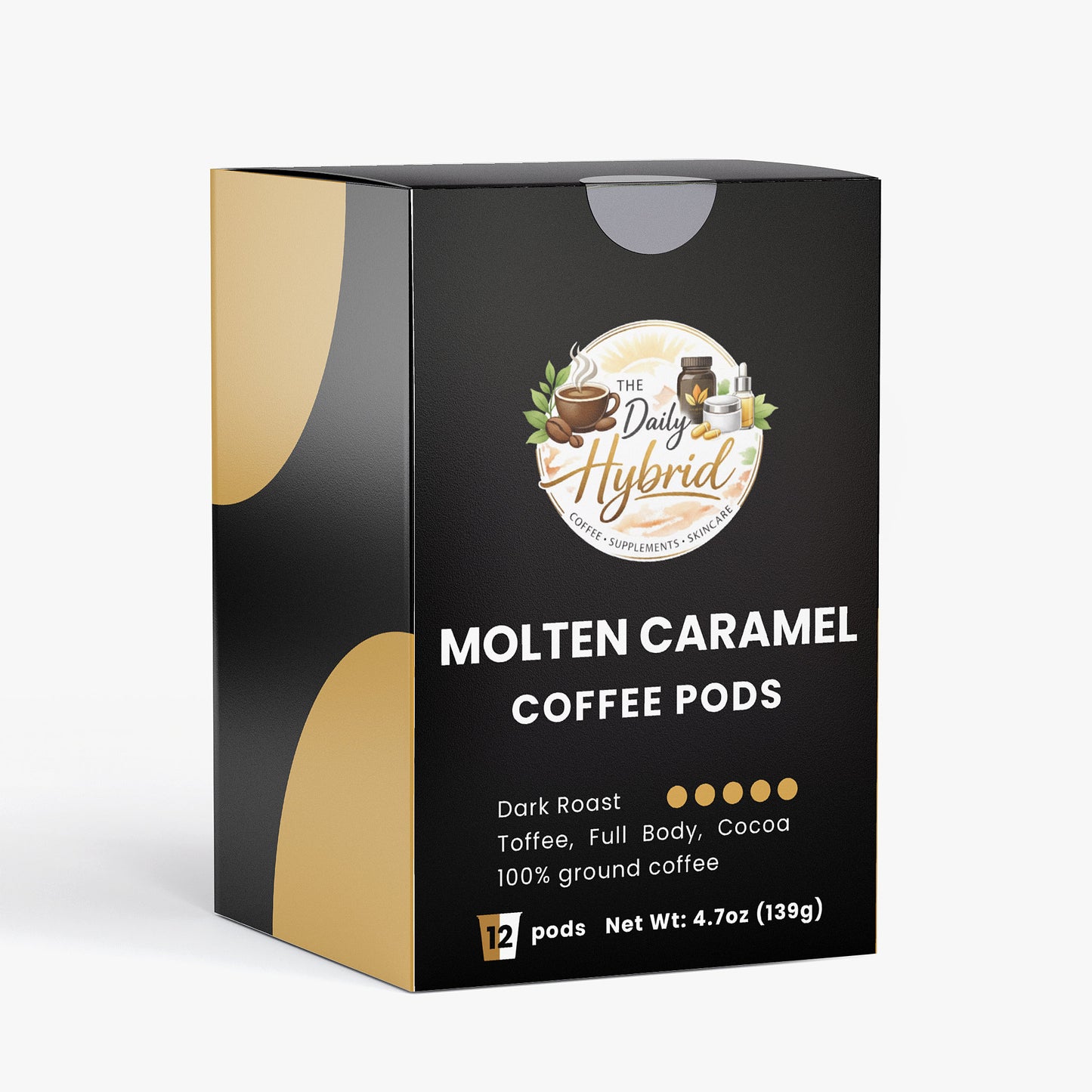 Molten Caramel Coffee Pods (Dark Roast)