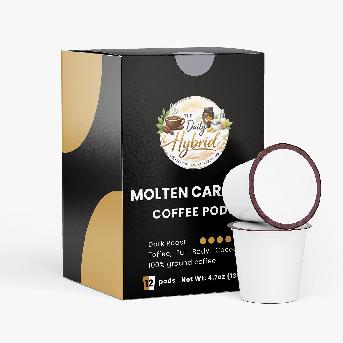 Molten Caramel Coffee Pods (Dark Roast)